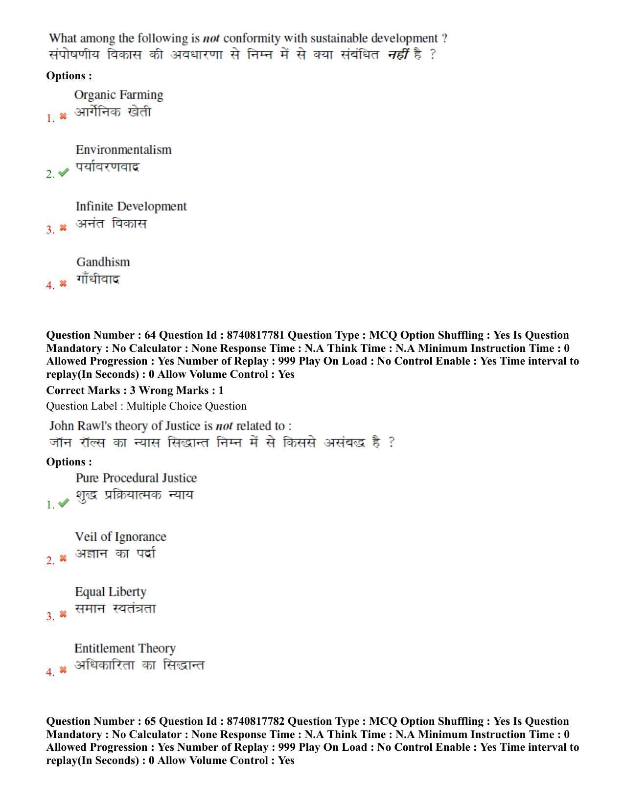 BHU RET M.Phil in Subaltern Studies 2020 Question Paper - Page 40