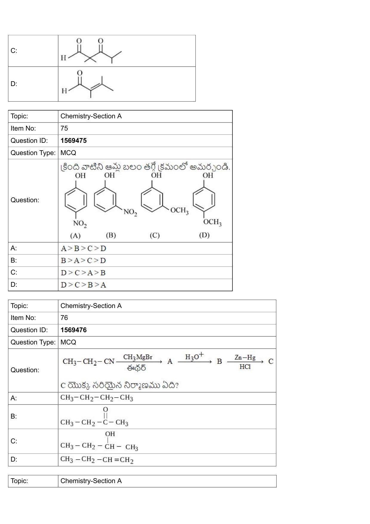 JEE Mains 2022: BTech Telugu (Shift 2) 25-07-2022 Question Paper - Page 26