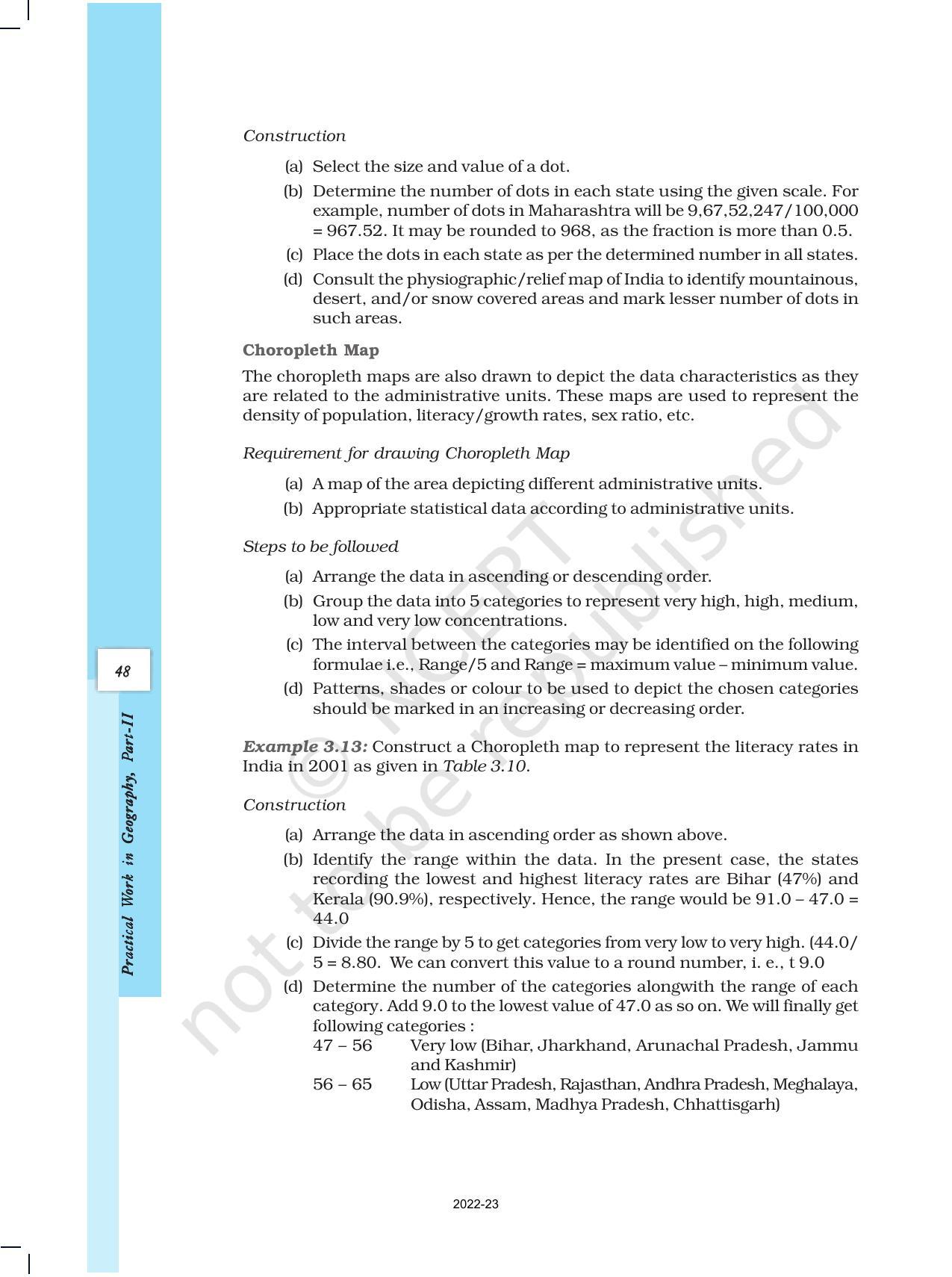 NCERT Book for Class 12 Geography (Part-III) Chapter 3 Graphical Representation of Data - Page 17