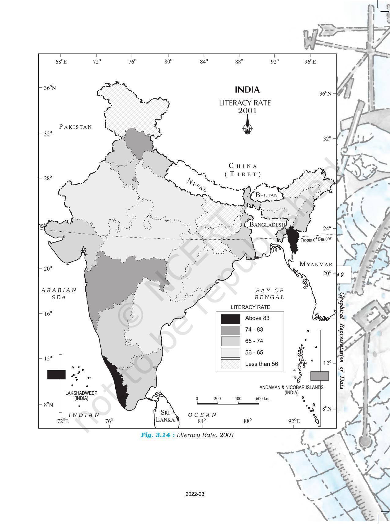 NCERT Book for Class 12 Geography (Part-III) Chapter 3 Graphical Representation of Data - Page 18