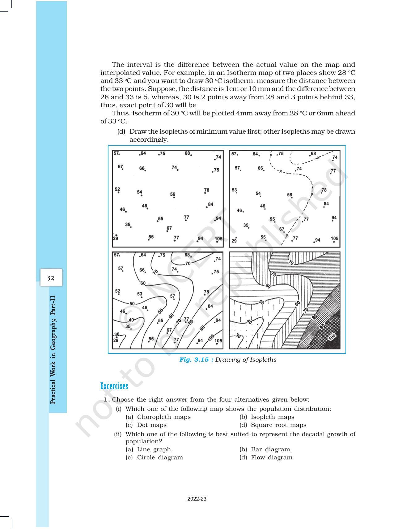 NCERT Book for Class 12 Geography (Part-III) Chapter 3 Graphical Representation of Data - Page 21