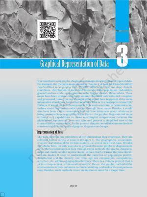 NCERT Book for Class 12 Geography (Part-III) Chapter 3 Graphical Representation of Data