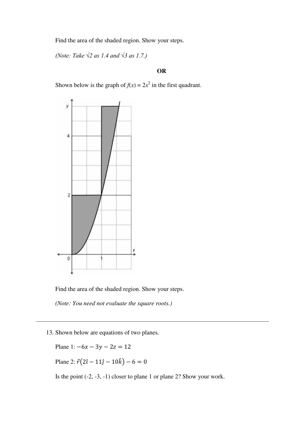 CBSE Class 12 Mathematics Term 2 Practice Questions 2021-22 - Page 5
