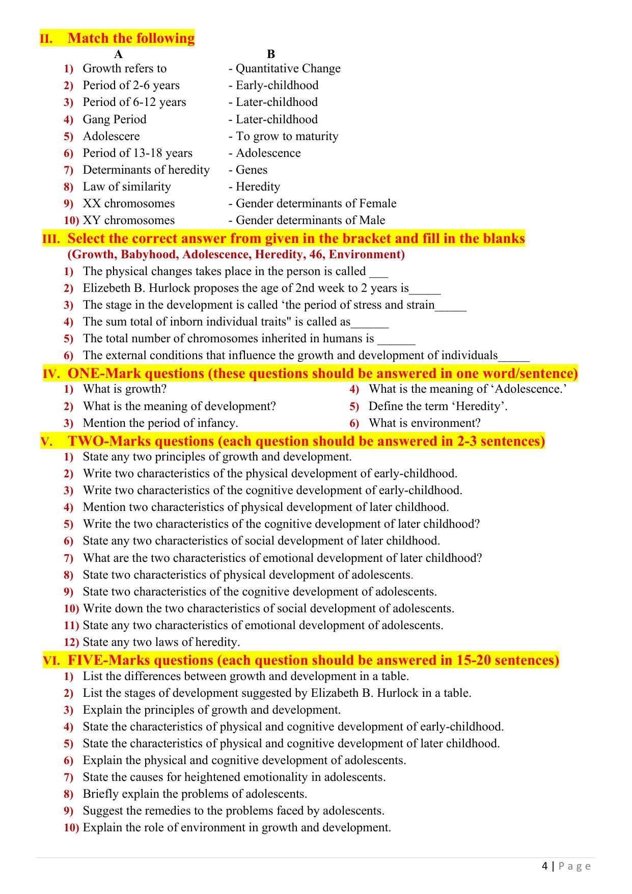 Karnataka 1st PUC Question Bank 2025 - Education English - Page 6