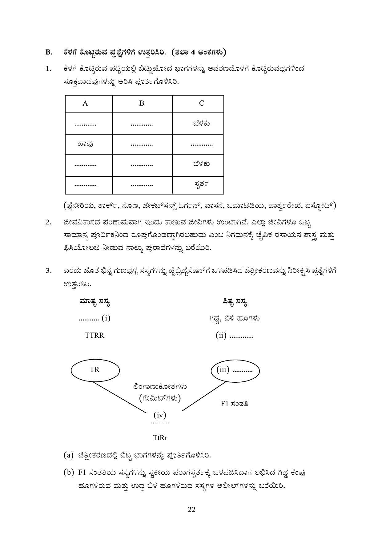 Kerala SSLC 2023 Biology (Kannada Medium) Question Pool - Page 32