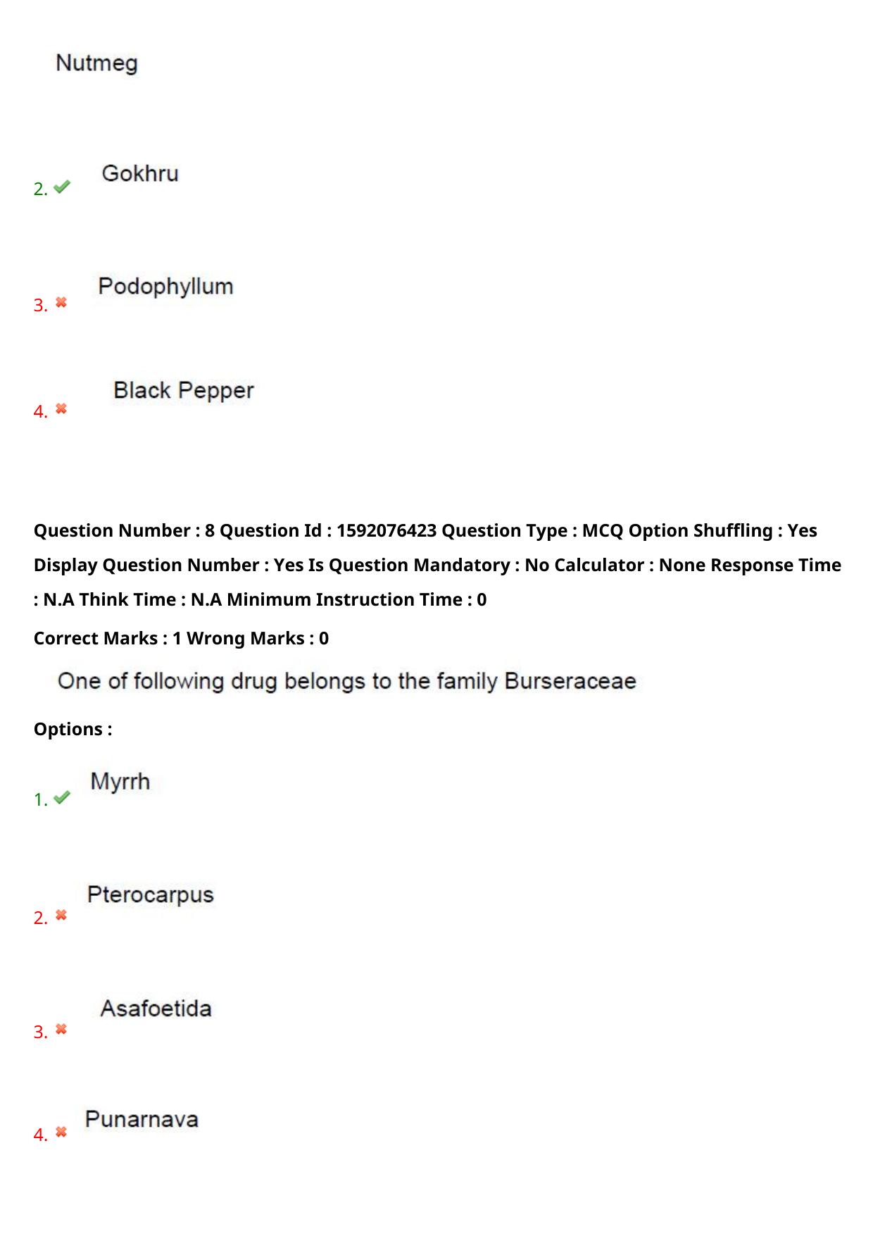 TS ECET 2023 Pharmacy Question Paper - Page 7