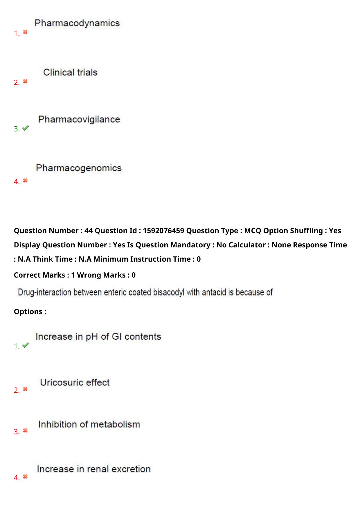 TS ECET 2023 Pharmacy Question Paper - Page 30