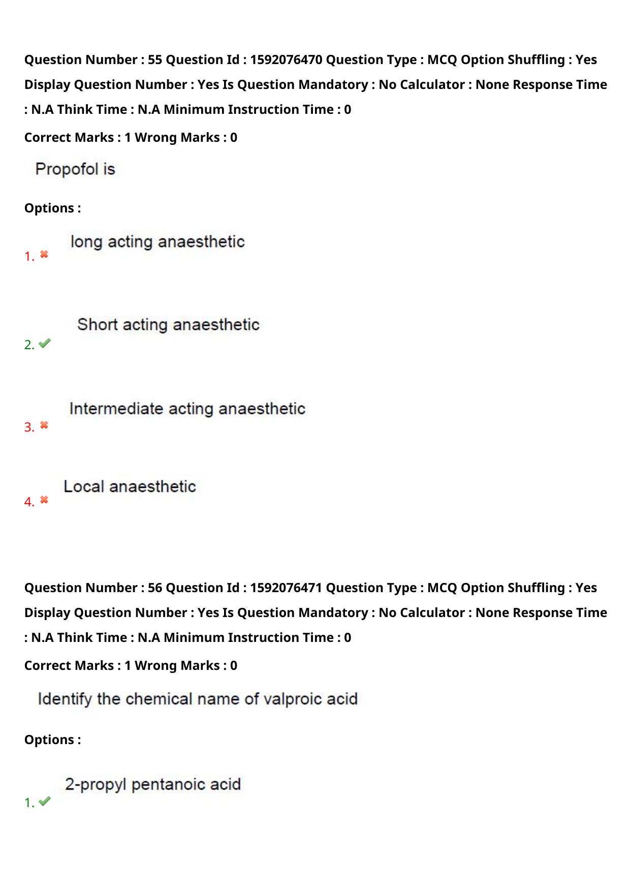 TS ECET 2023 Pharmacy Question Paper - Page 38