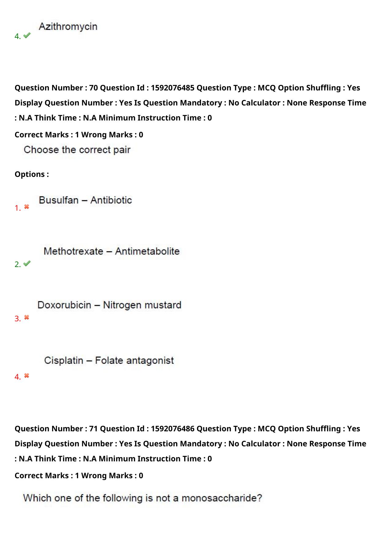 TS ECET 2023 Pharmacy Question Paper - Page 48