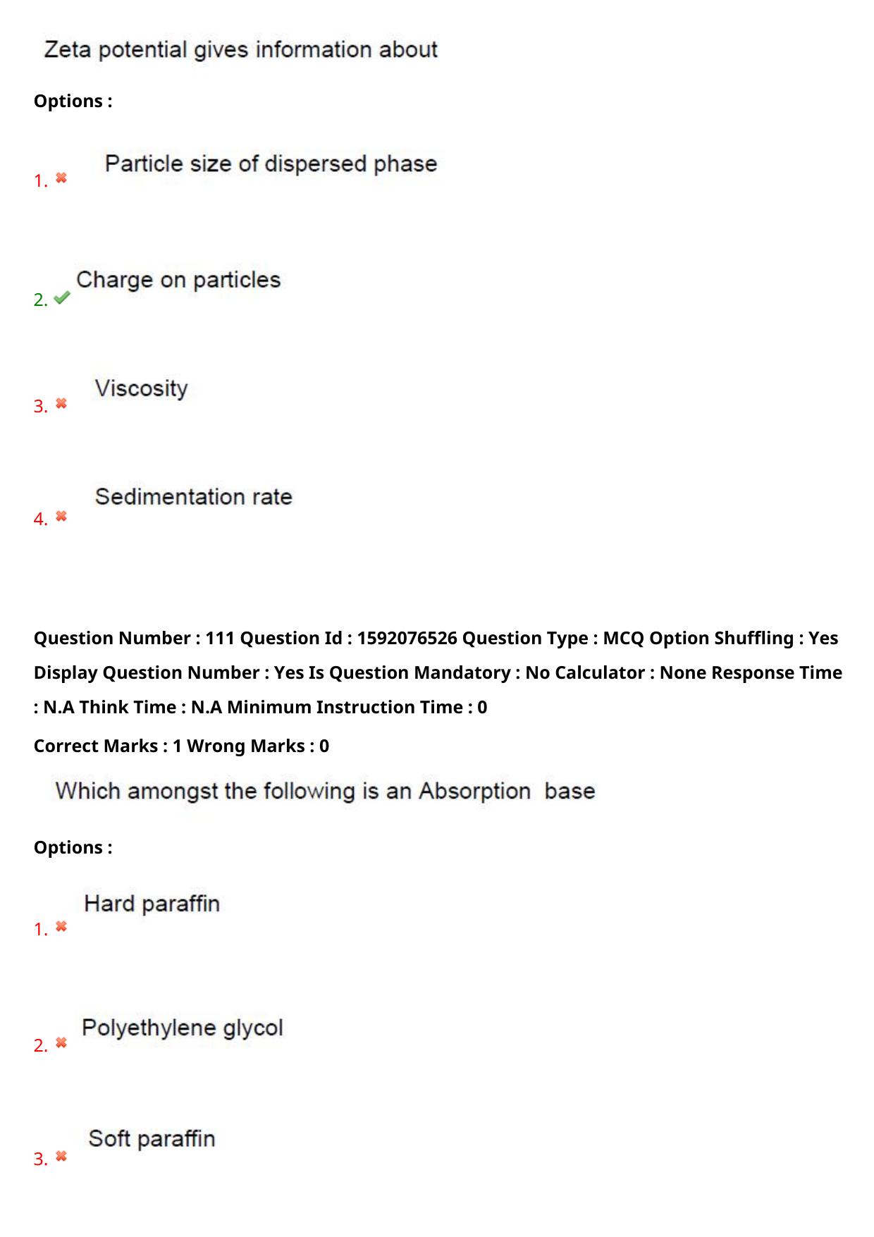 TS ECET 2023 Pharmacy Question Paper - Page 74