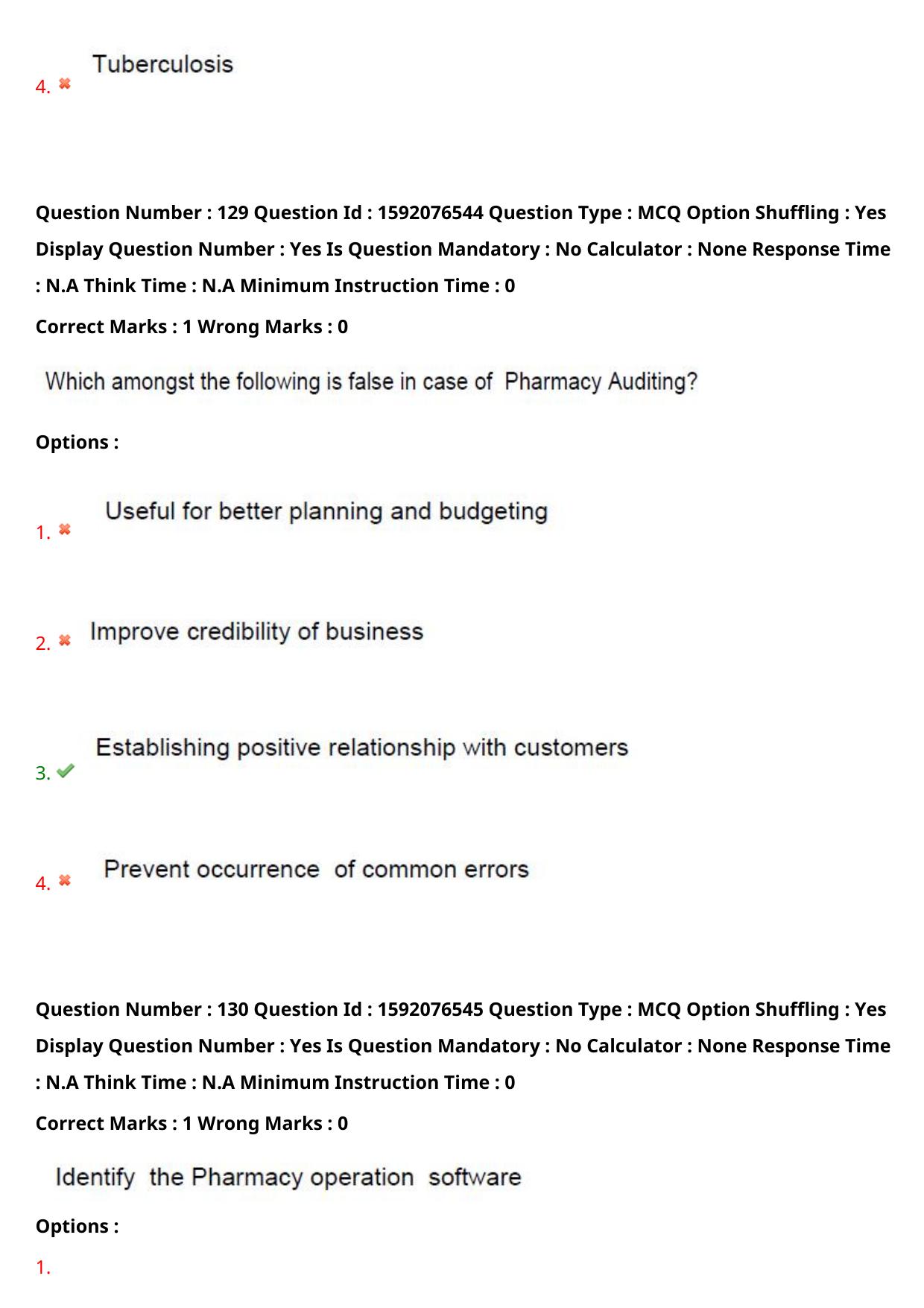 TS ECET 2023 Pharmacy Question Paper - Page 86