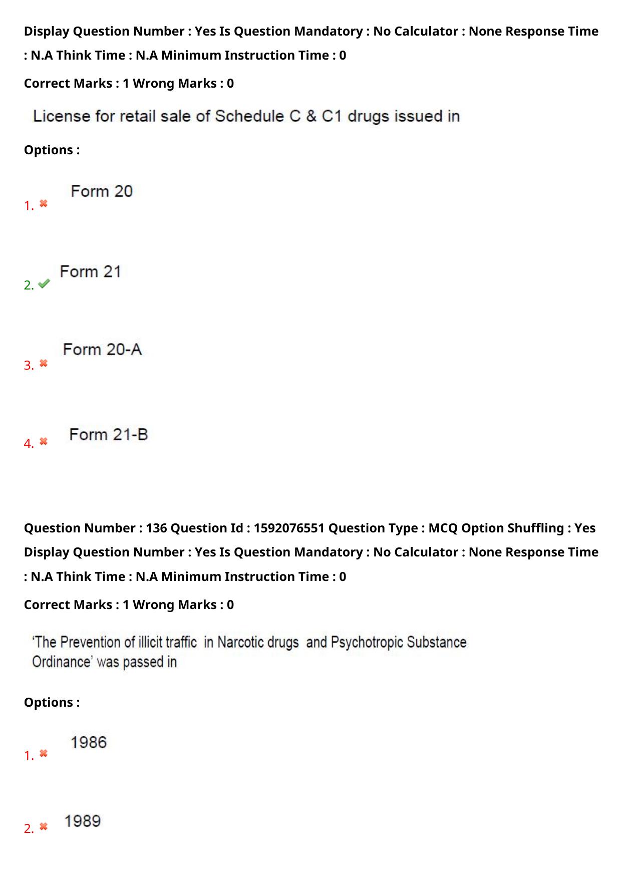 TS ECET 2023 Pharmacy Question Paper - Page 90