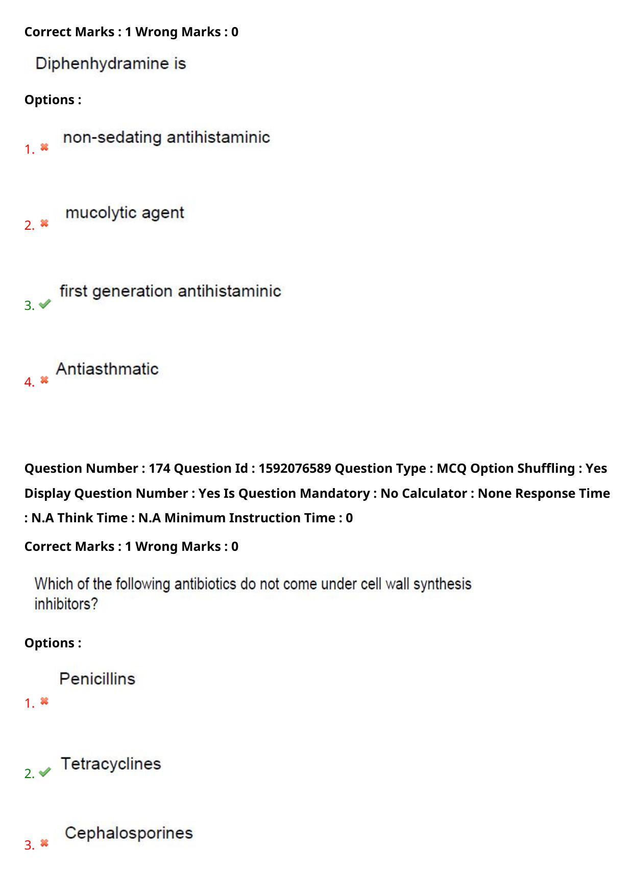 TS ECET 2023 Pharmacy Question Paper - Page 115