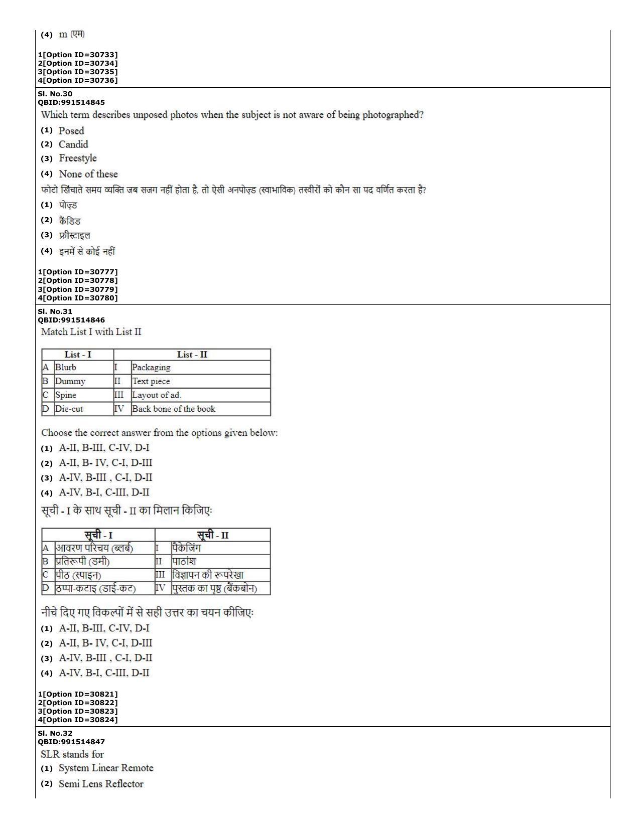 CUET (PG) 2022: PGQP-74 Applied Arts (10-09-2022) Question Paper - Page 12