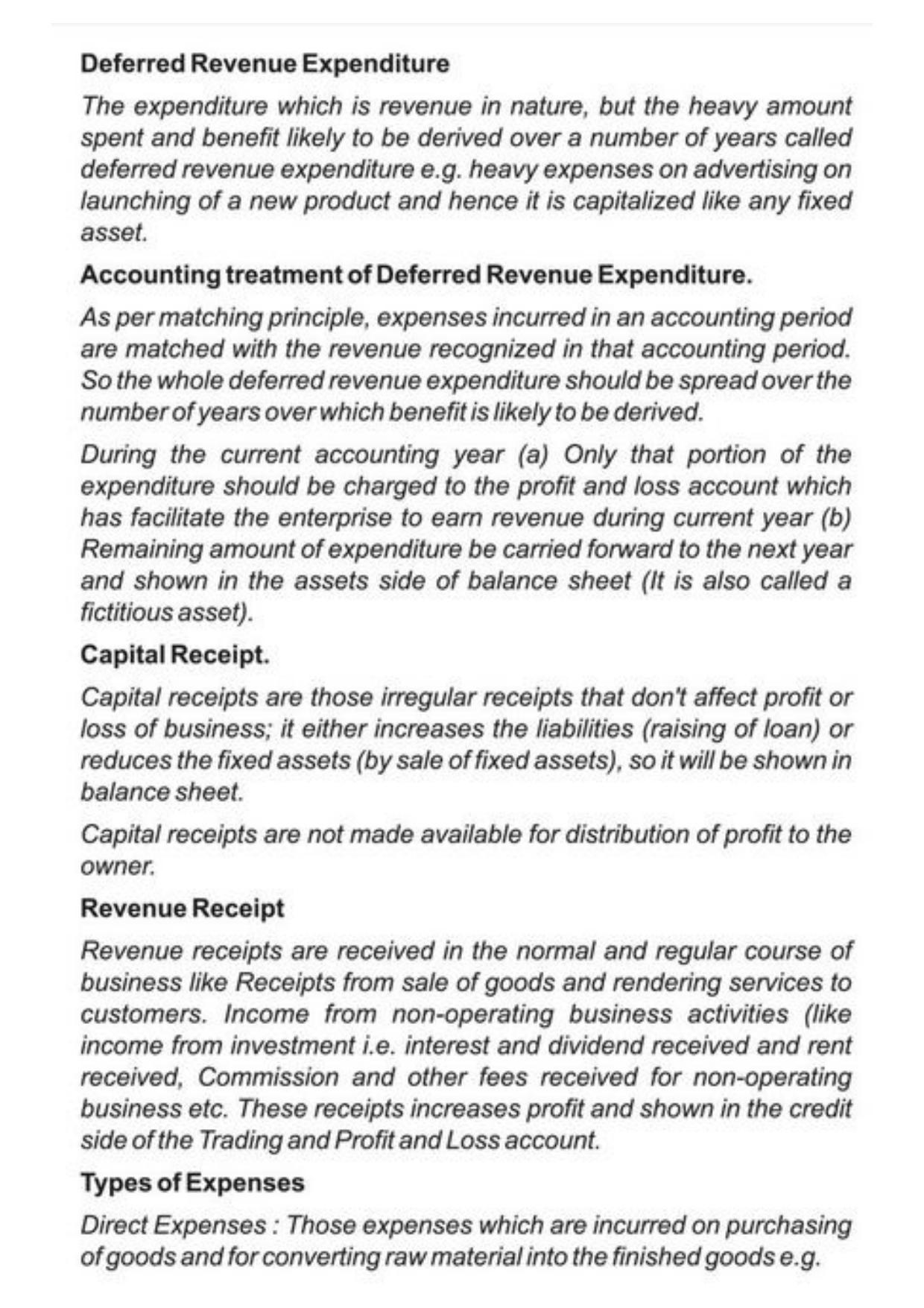 Class 11 Notes, Question & Practice Paper - Accountancy (Topic 9 : Financial Statement of Sole Proprietorship) - Page 4