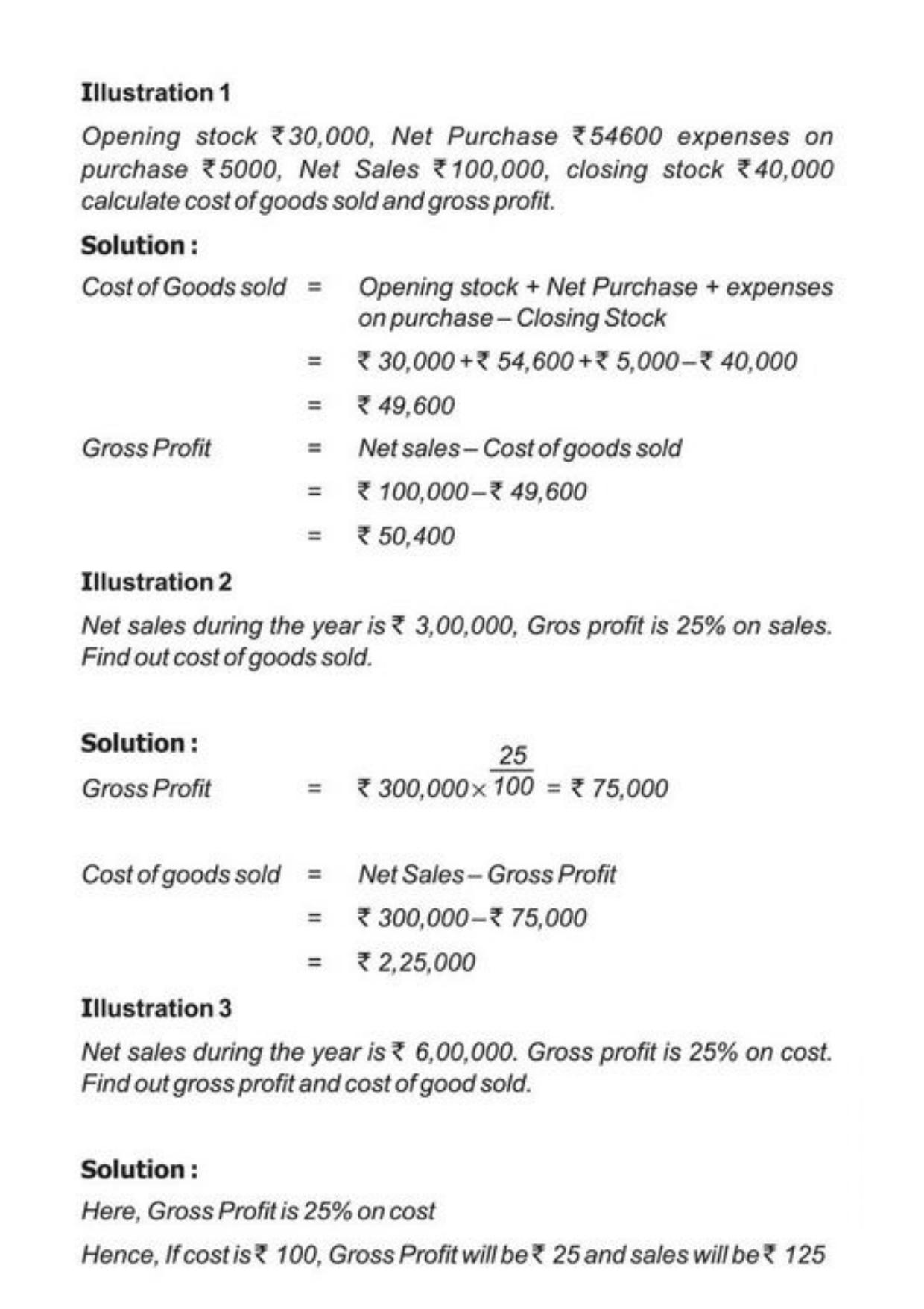 Class 11 Notes, Question & Practice Paper - Accountancy (Topic 9 : Financial Statement of Sole Proprietorship) - Page 7