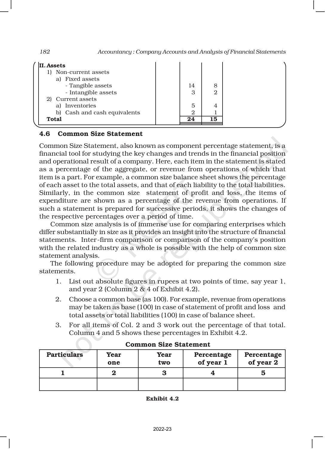 NCERT Book for Class 12 Accountancy Part II Chapter 4 Analysis of Financial Statements - Page 12