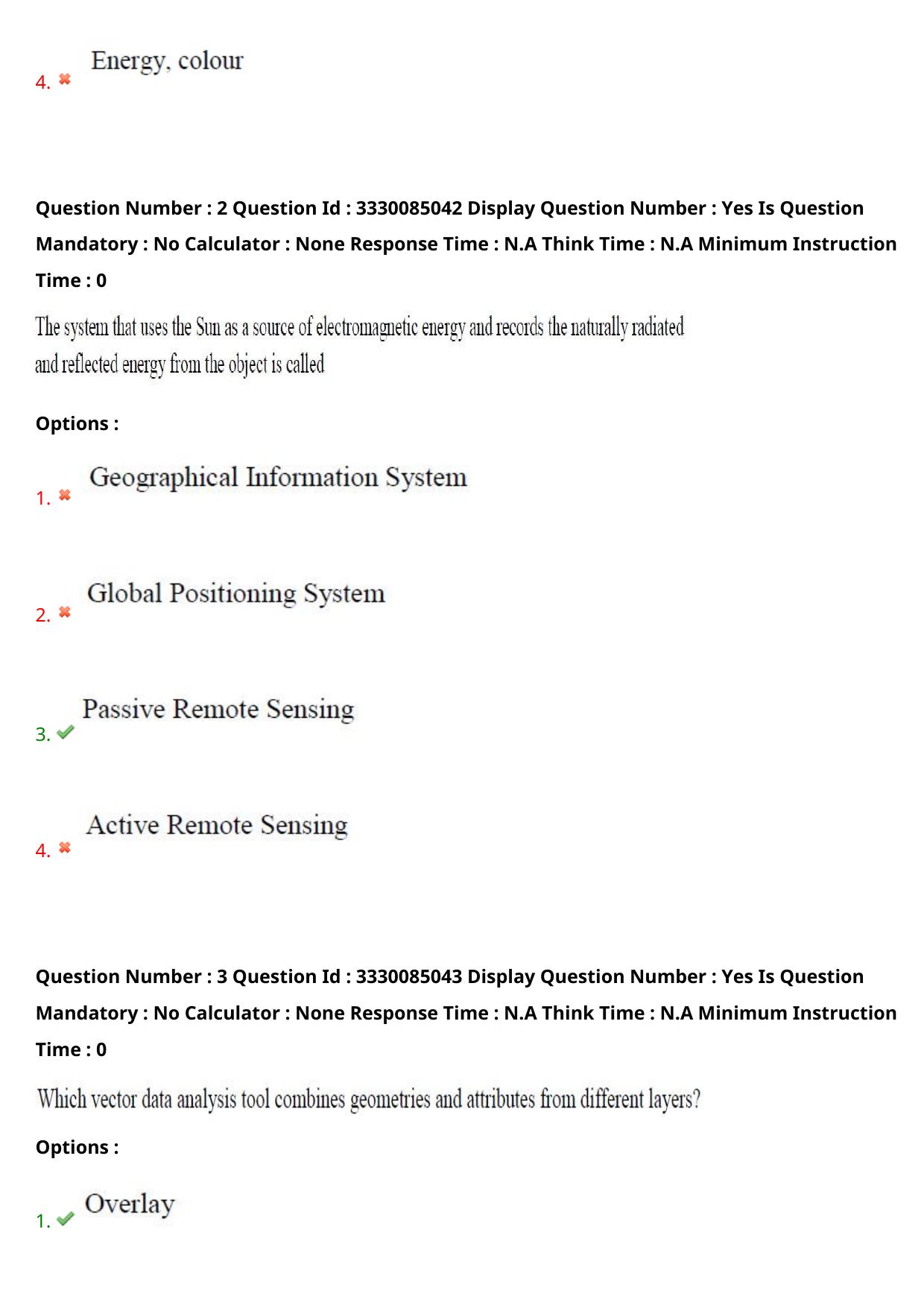 AP PGECET 2024 GG - GEO Engineering & Geo Informatics Question Paper with Preliminary Key - Page 3