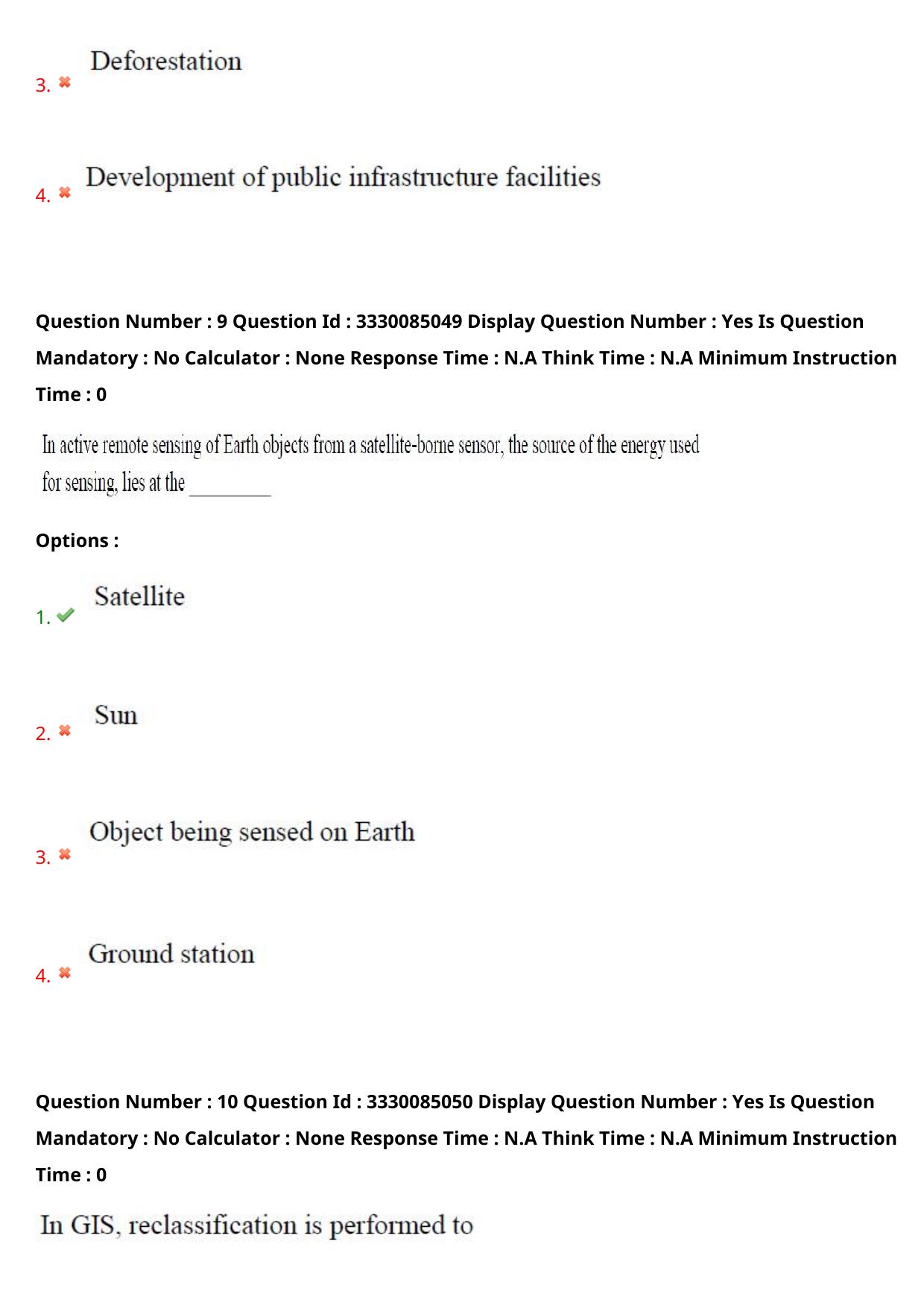 AP PGECET 2024 GG - GEO Engineering & Geo Informatics Question Paper with Preliminary Key - Page 7