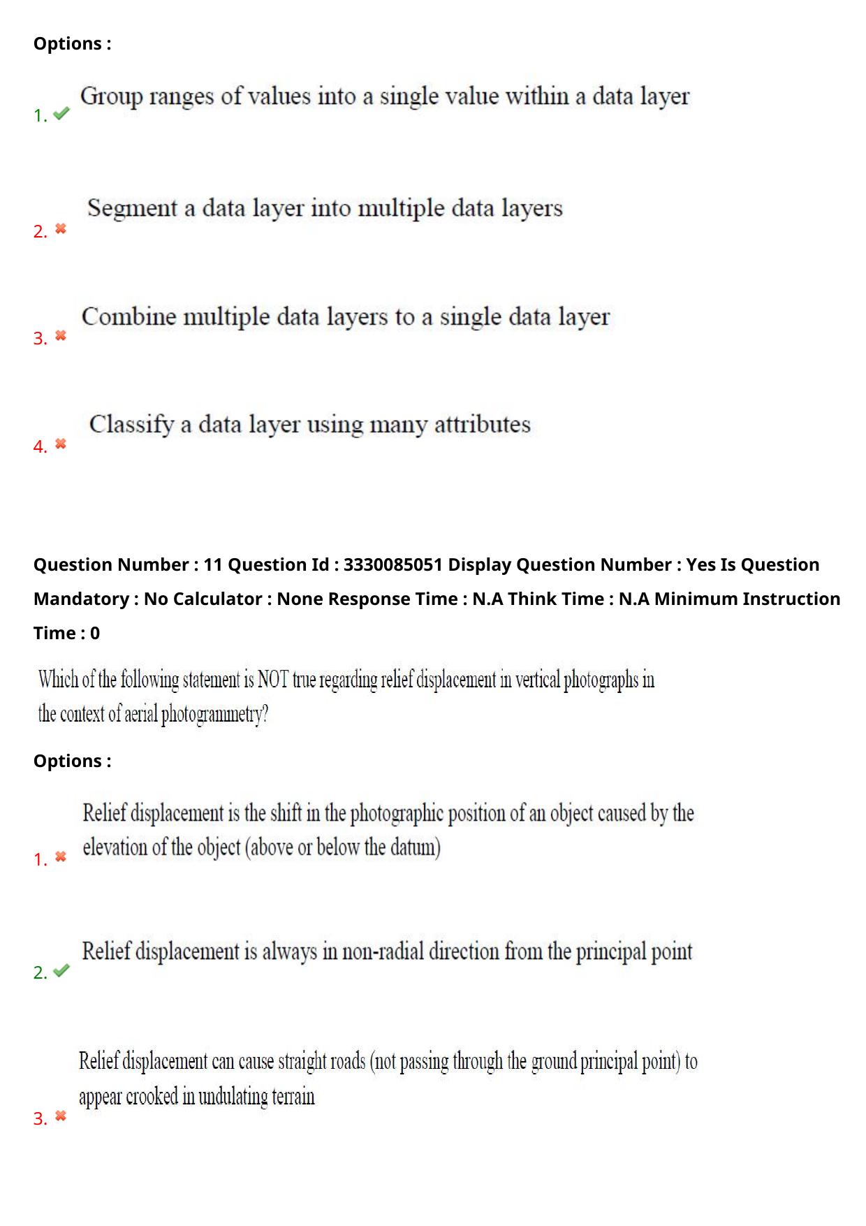 AP PGECET 2024 GG - GEO Engineering & Geo Informatics Question Paper with Preliminary Key - Page 8