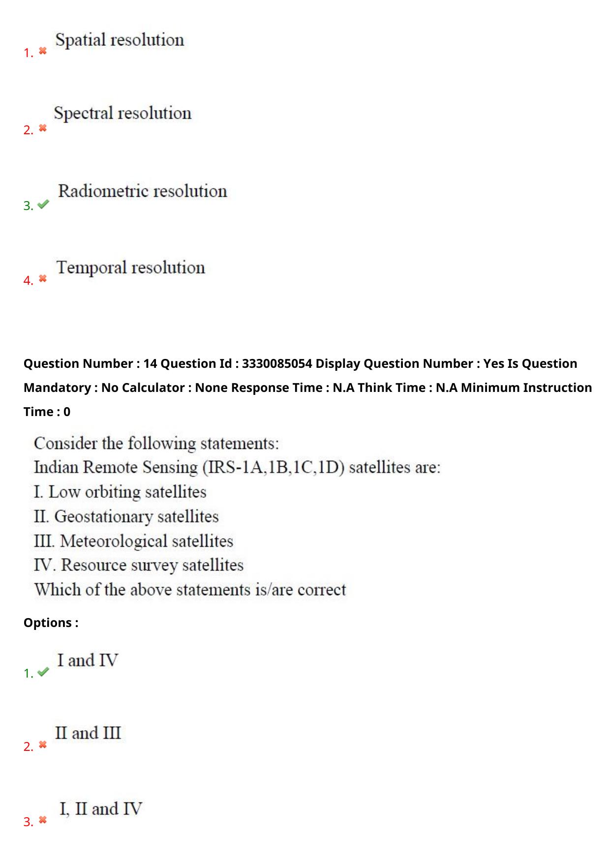 AP PGECET 2024 GG - GEO Engineering & Geo Informatics Question Paper with Preliminary Key - Page 10