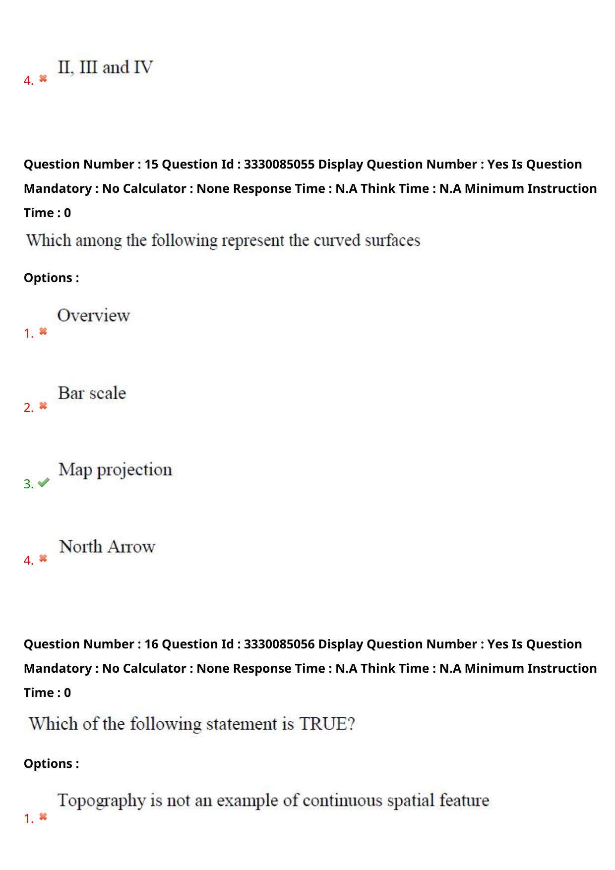 AP PGECET 2024 GG - GEO Engineering & Geo Informatics Question Paper with Preliminary Key - Page 11