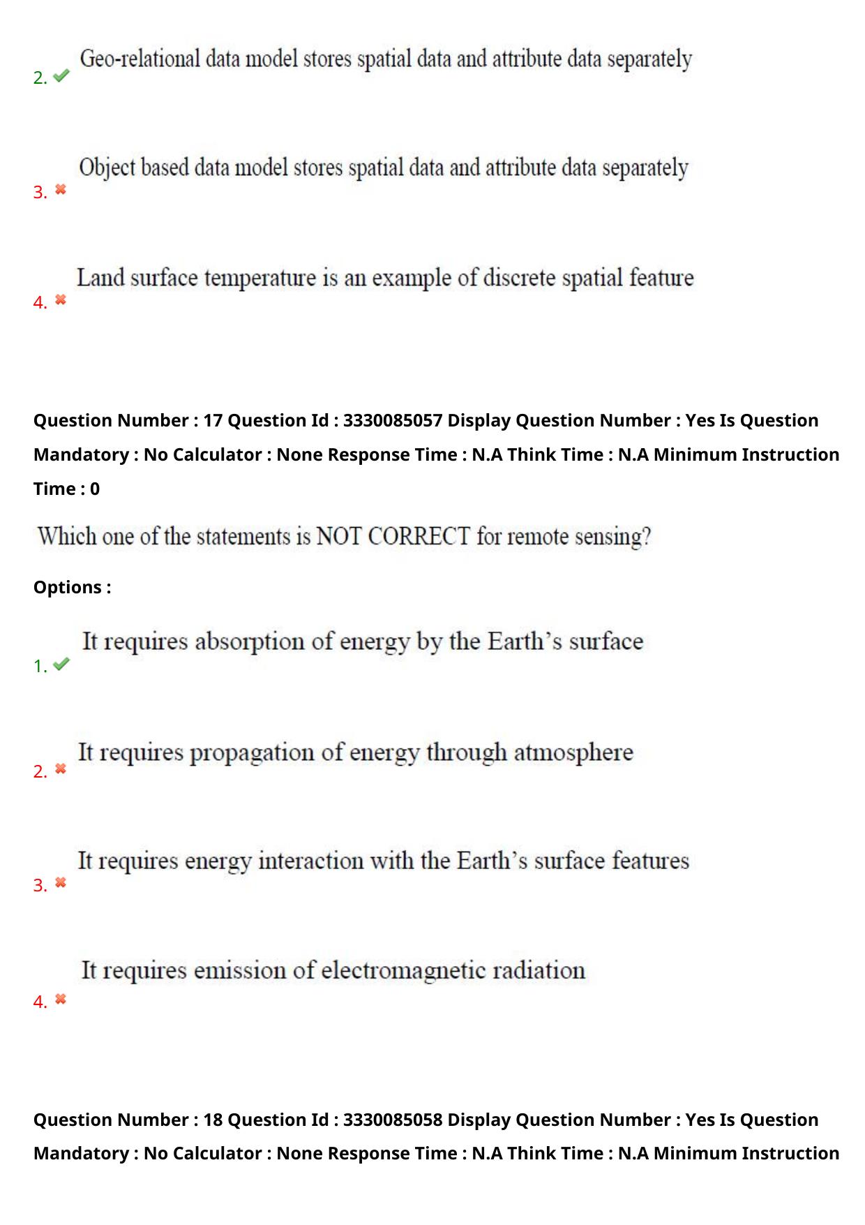 AP PGECET 2024 GG - GEO Engineering & Geo Informatics Question Paper with Preliminary Key - Page 12
