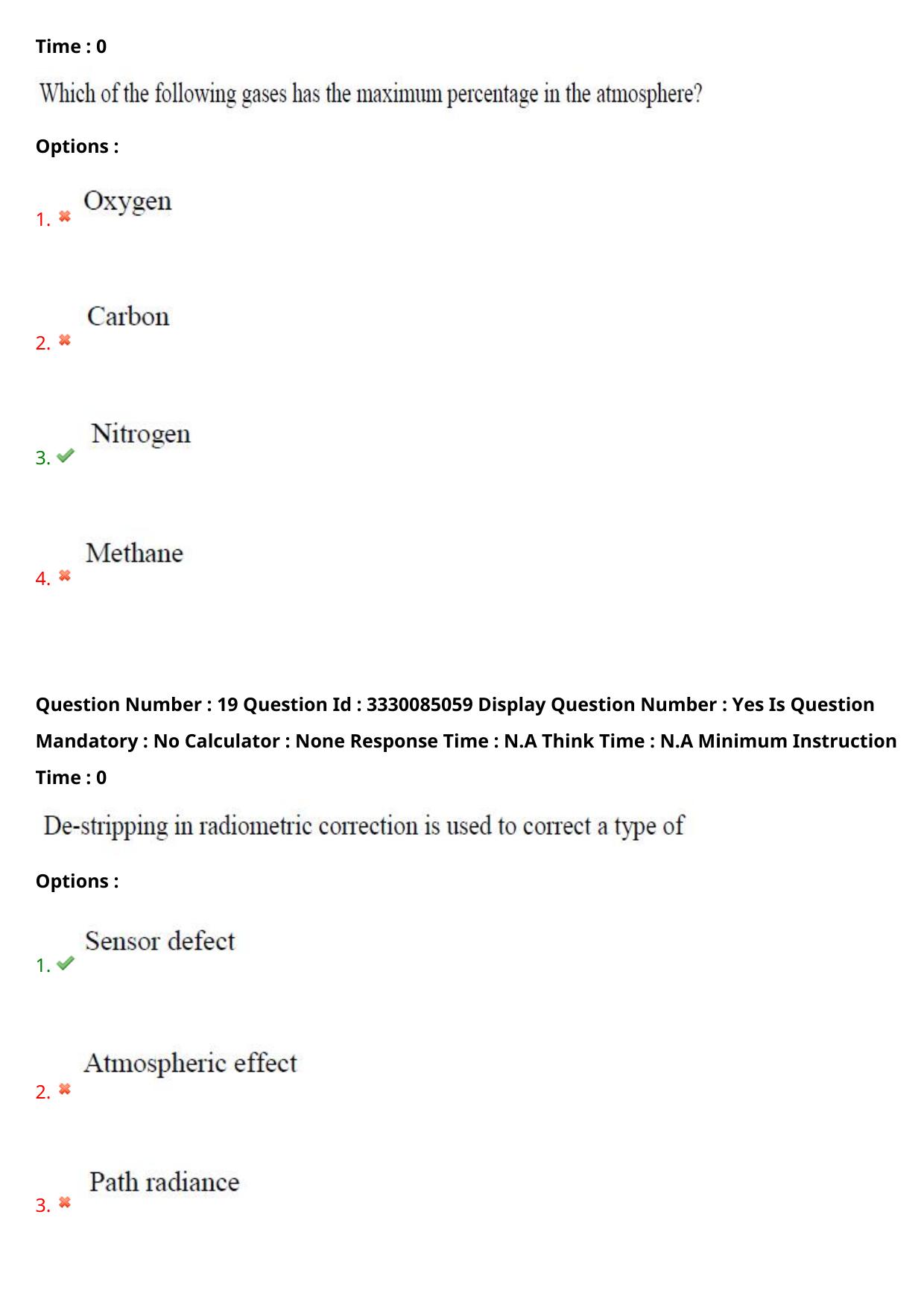 AP PGECET 2024 GG - GEO Engineering & Geo Informatics Question Paper with Preliminary Key - Page 13