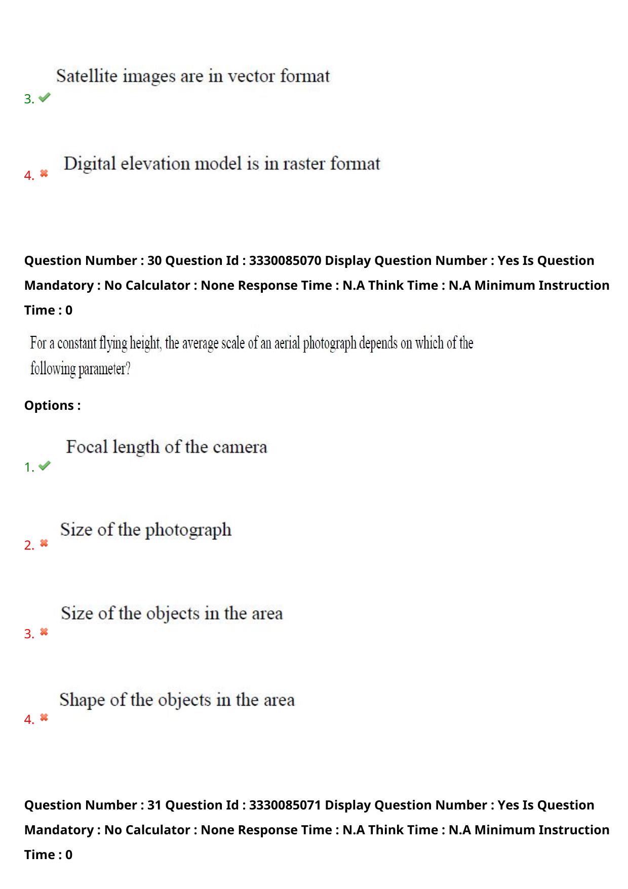 AP PGECET 2024 GG - GEO Engineering & Geo Informatics Question Paper with Preliminary Key - Page 20