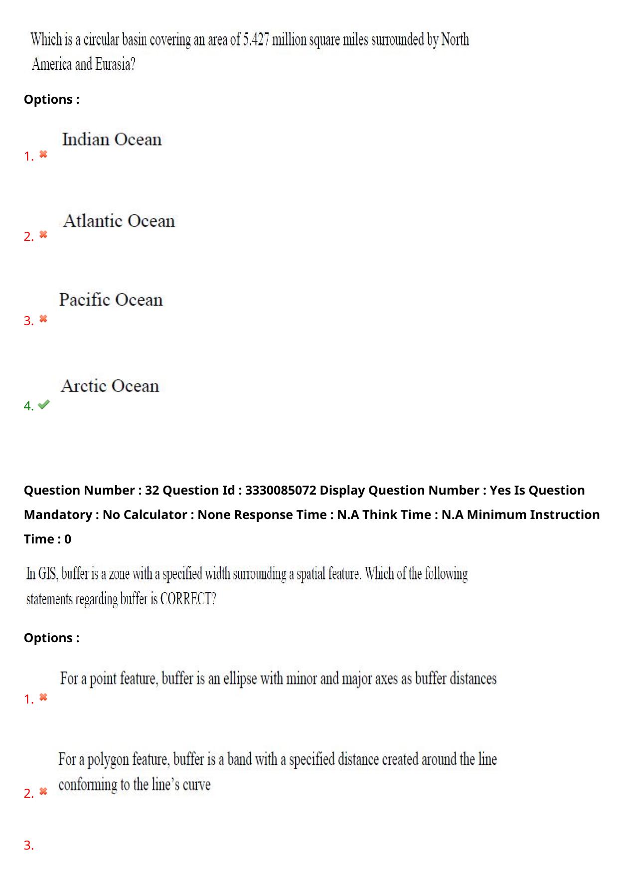 AP PGECET 2024 GG - GEO Engineering & Geo Informatics Question Paper with Preliminary Key - Page 21