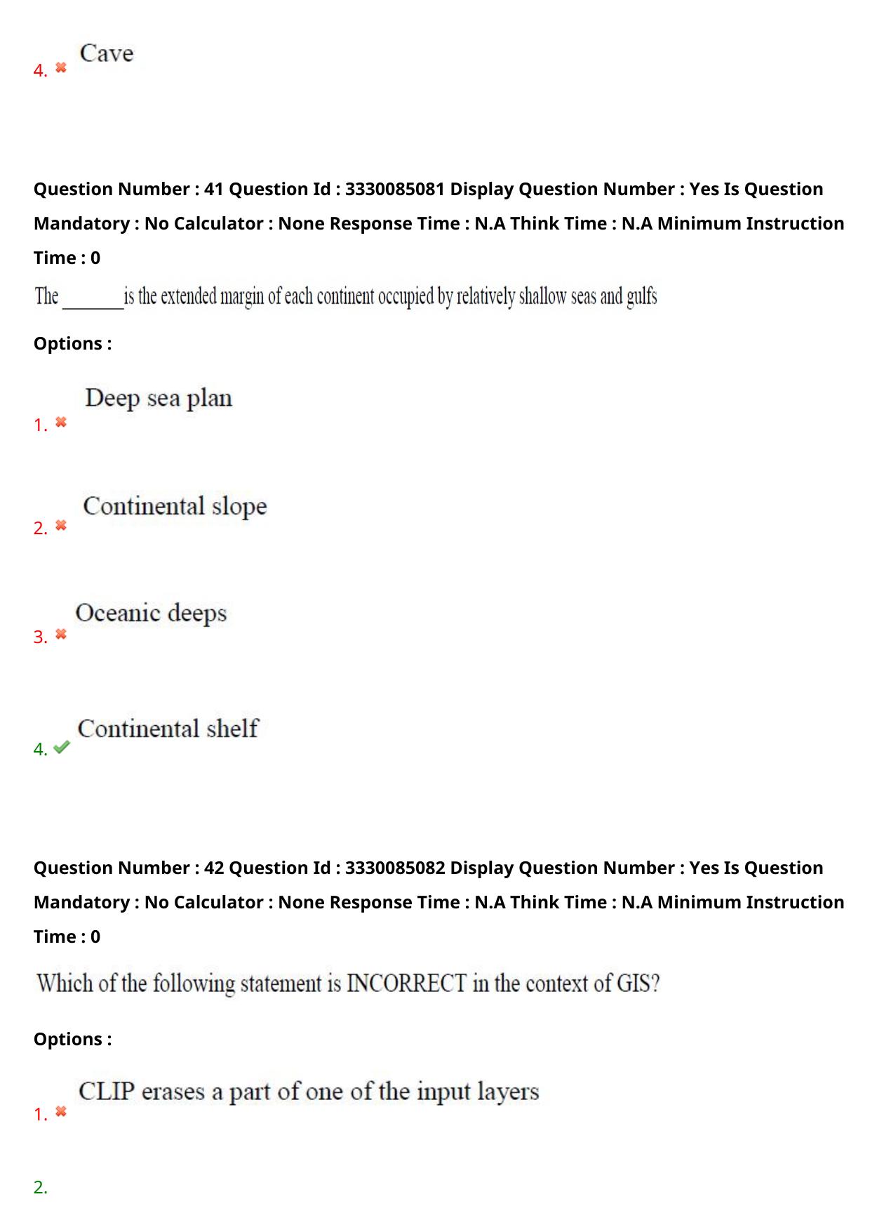 AP PGECET 2024 GG - GEO Engineering & Geo Informatics Question Paper with Preliminary Key - Page 27