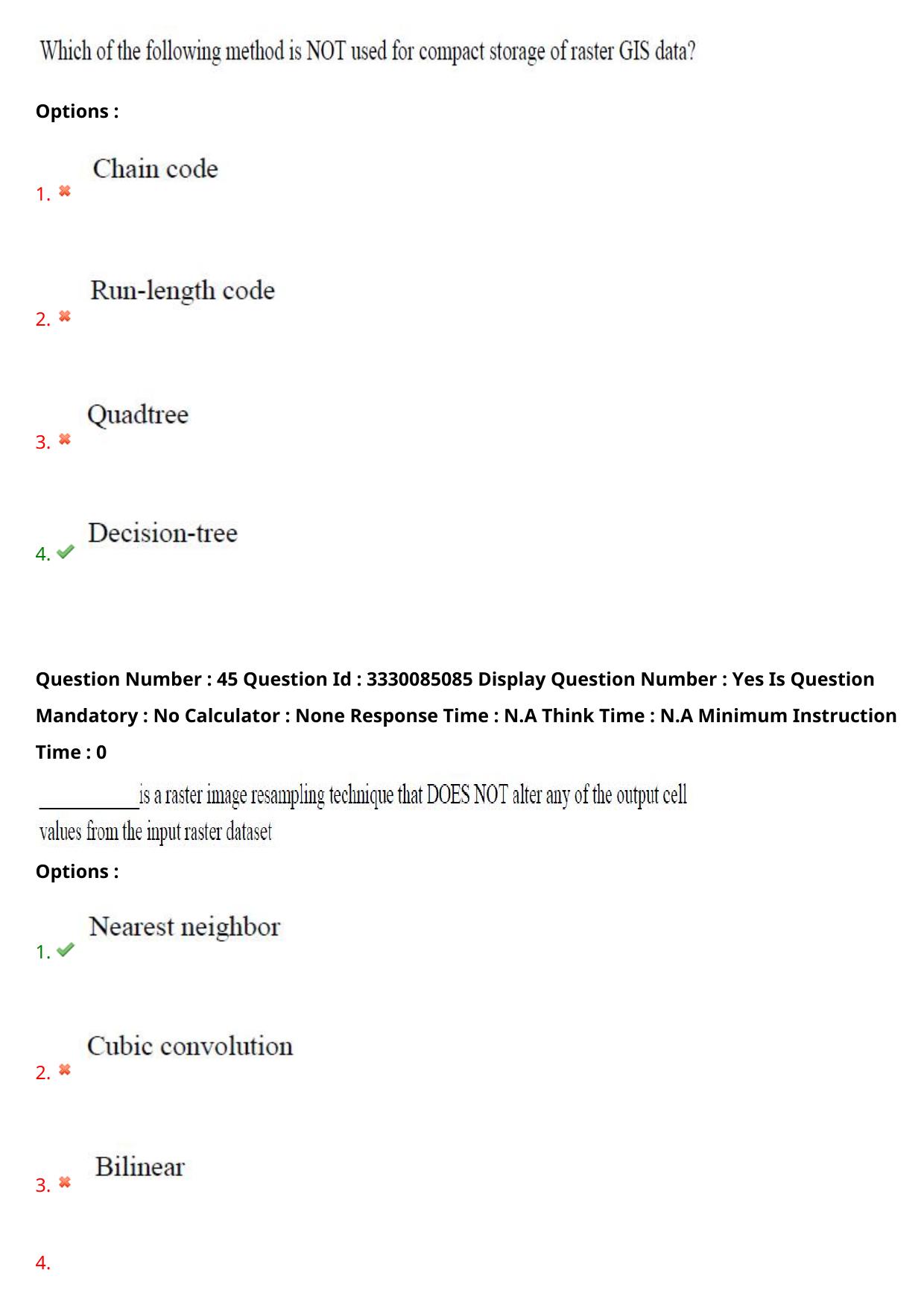 AP PGECET 2024 GG - GEO Engineering & Geo Informatics Question Paper with Preliminary Key - Page 29