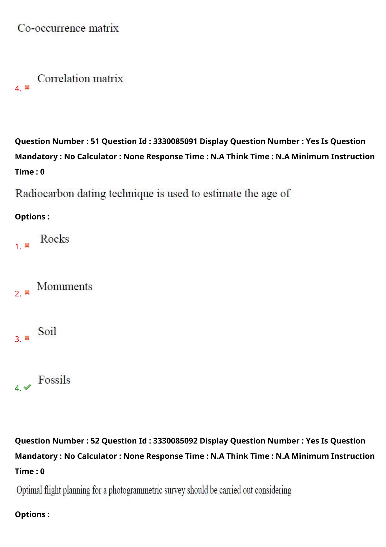 AP PGECET 2024 GG - GEO Engineering & Geo Informatics Question Paper with Preliminary Key - Page 33