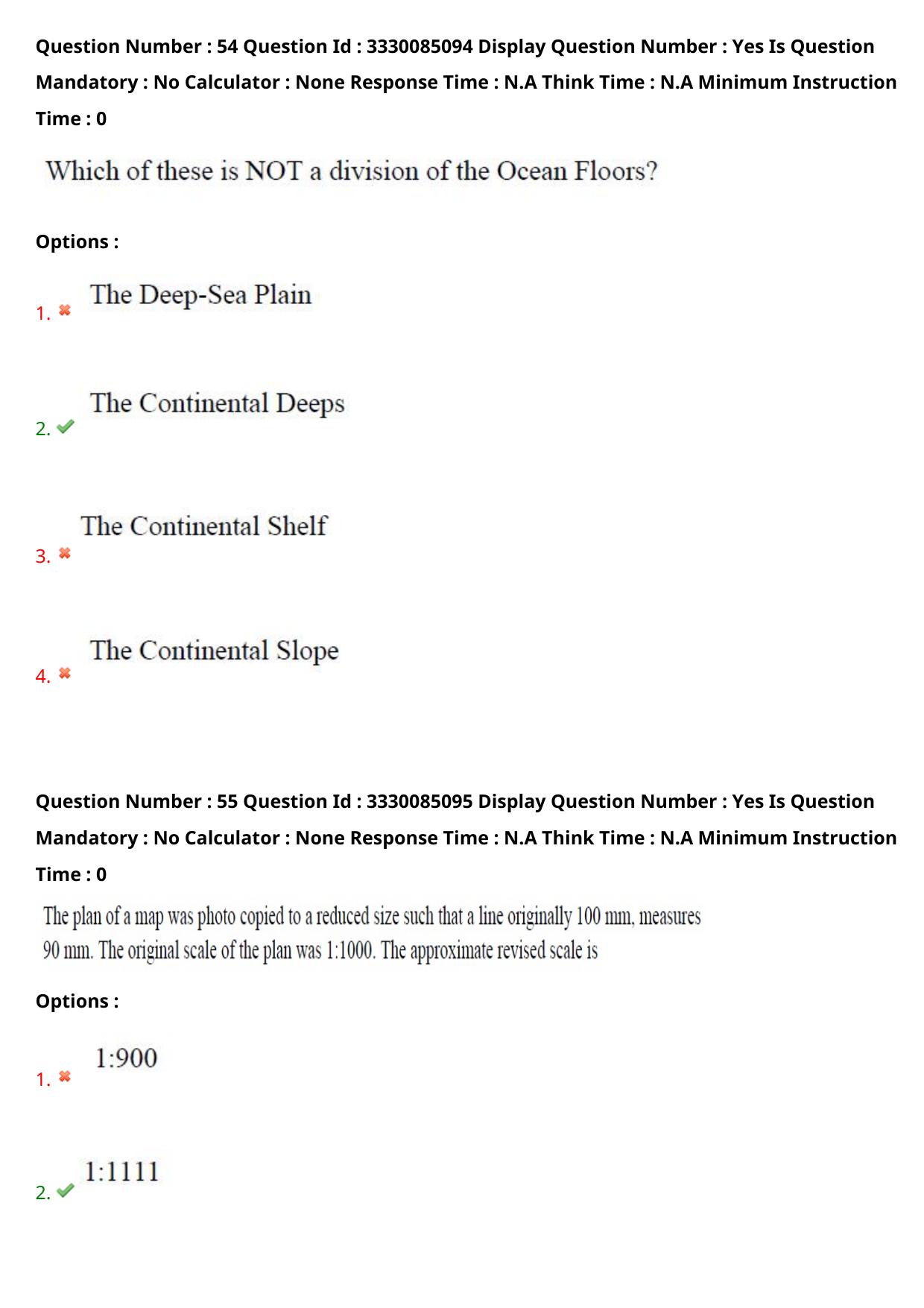 AP PGECET 2024 GG - GEO Engineering & Geo Informatics Question Paper with Preliminary Key - Page 35