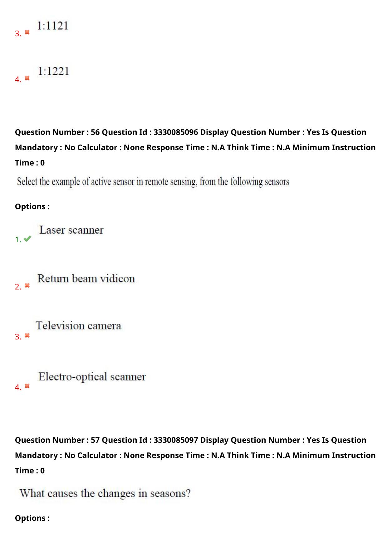 AP PGECET 2024 GG - GEO Engineering & Geo Informatics Question Paper with Preliminary Key - Page 36