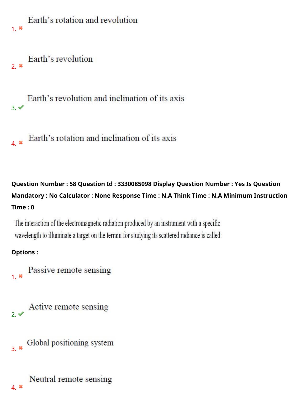 AP PGECET 2024 GG - GEO Engineering & Geo Informatics Question Paper with Preliminary Key - Page 37