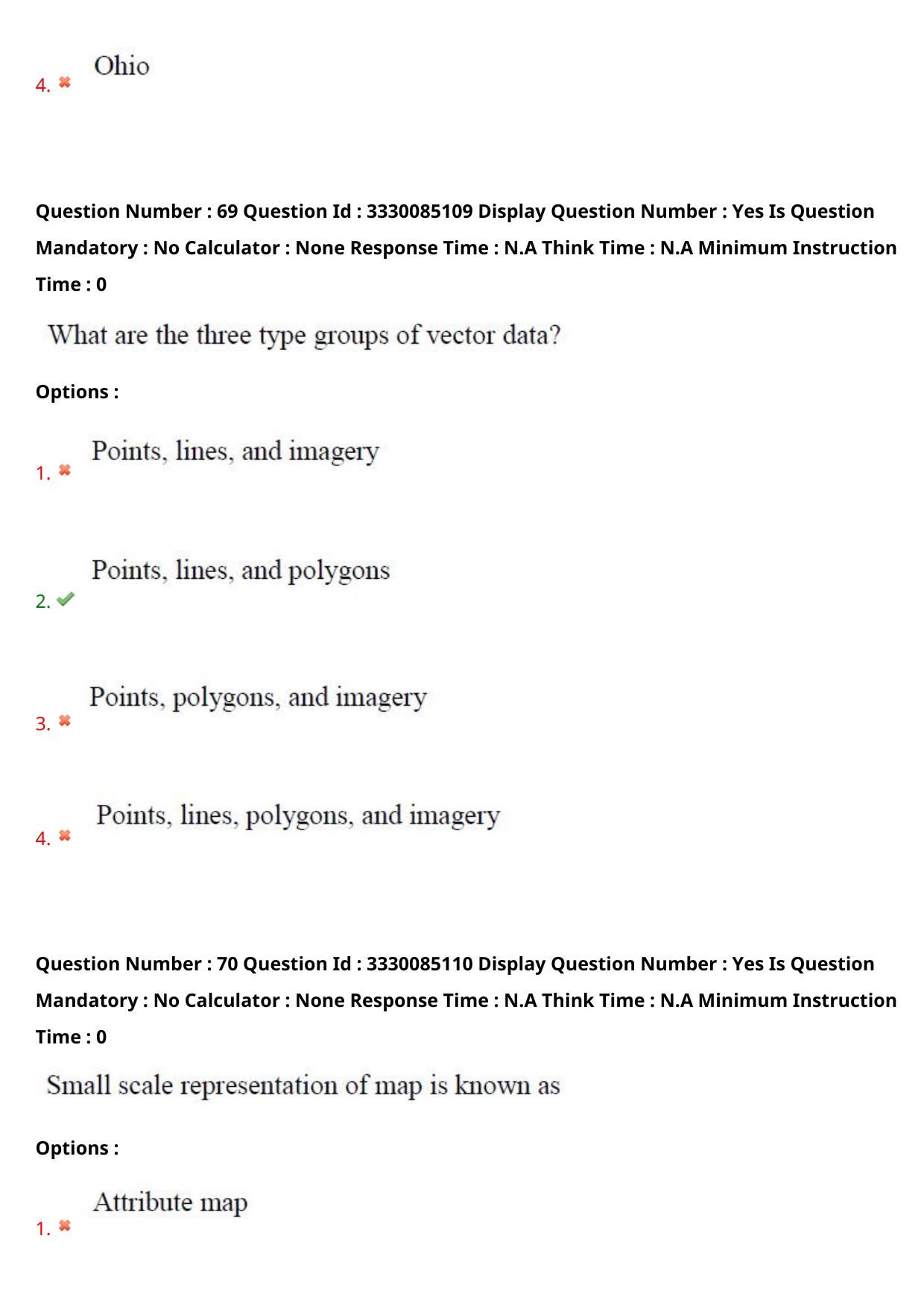AP PGECET 2024 GG - GEO Engineering & Geo Informatics Question Paper with Preliminary Key - Page 44