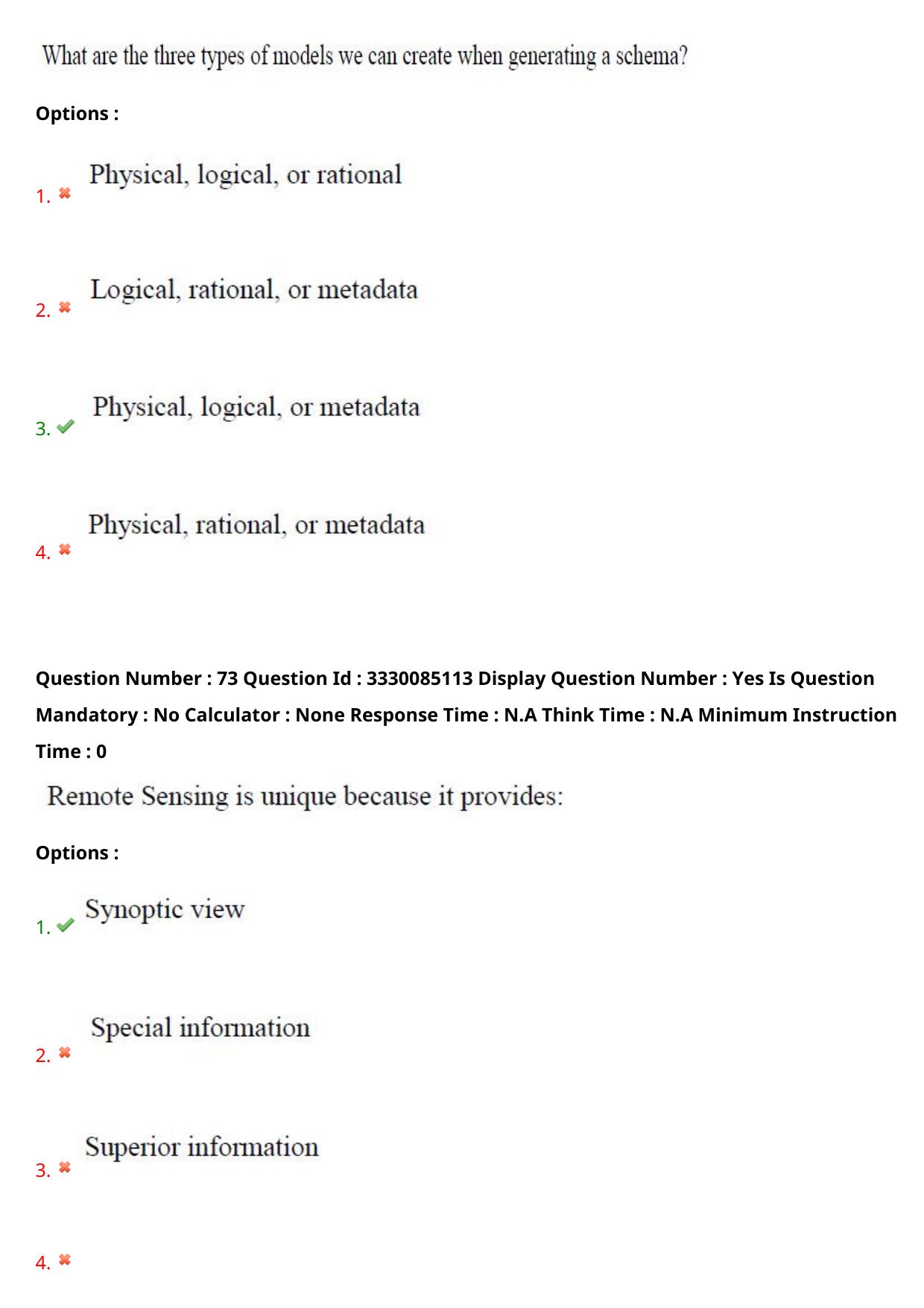 AP PGECET 2024 GG - GEO Engineering & Geo Informatics Question Paper with Preliminary Key - Page 46