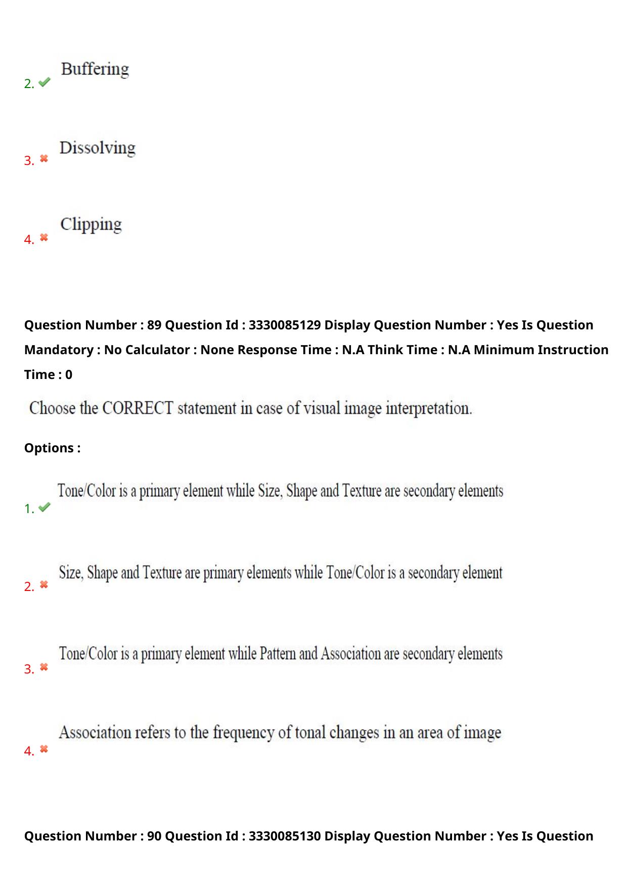 AP PGECET 2024 GG - GEO Engineering & Geo Informatics Question Paper with Preliminary Key - Page 56