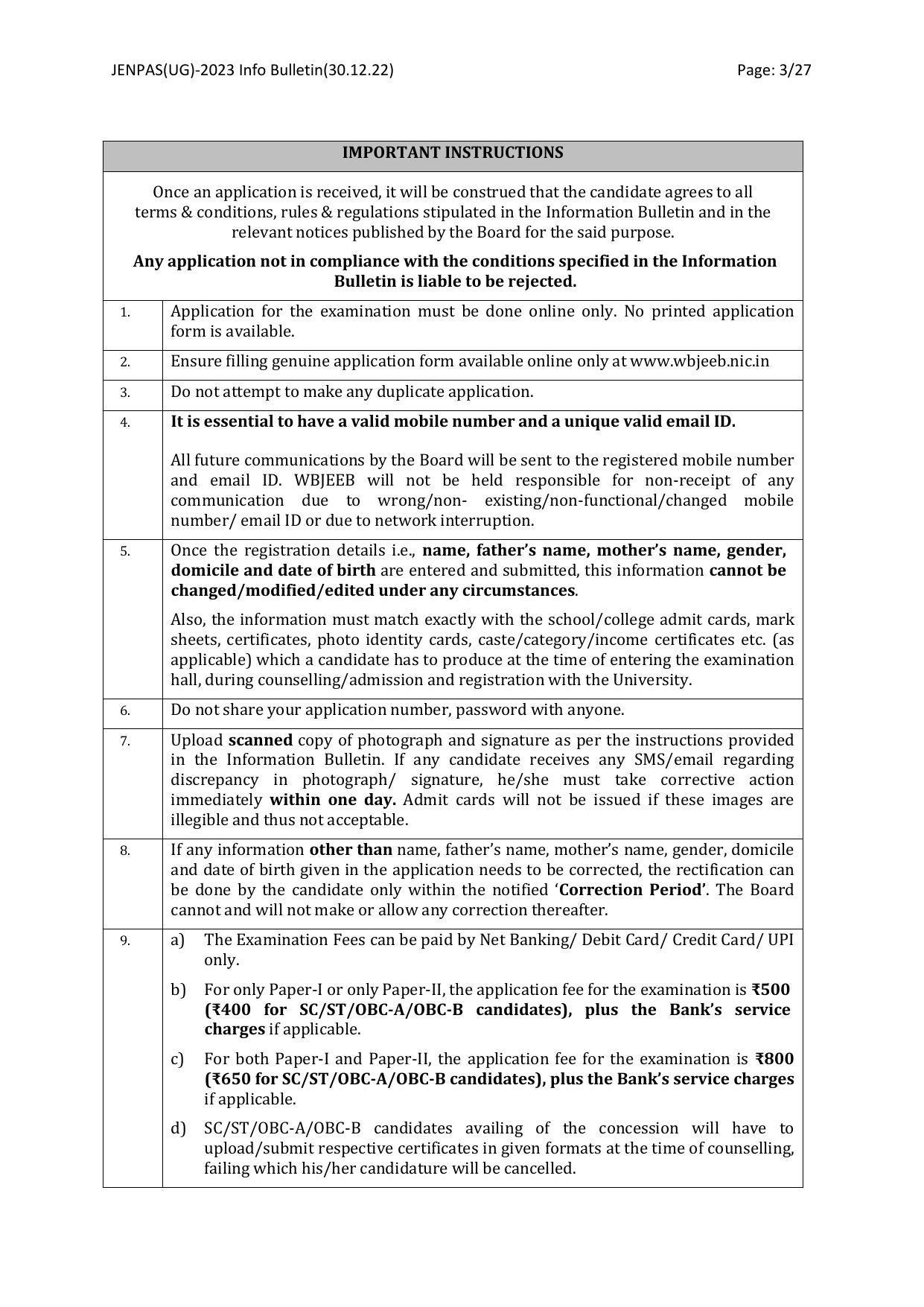 JENPAS UG Syllabus - Page 3