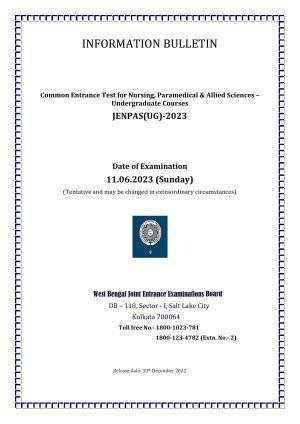 JENPAS UG Syllabus