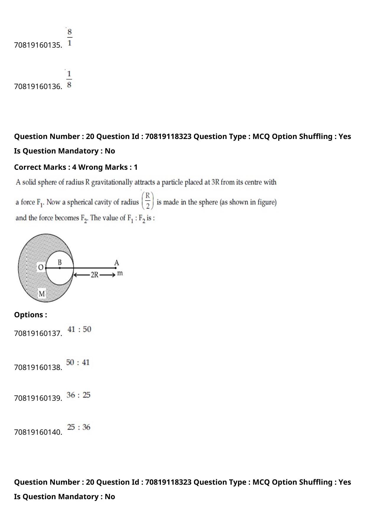 JEE Mains 2021: BTech Odiy (Shift 1) 25-02-2021 Question Paper - Page 25