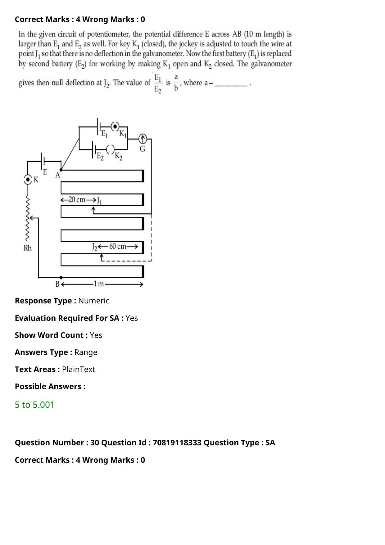 JEE Mains 2021: BTech Odiy (Shift 1) 25-02-2021 Question Paper - Page 35