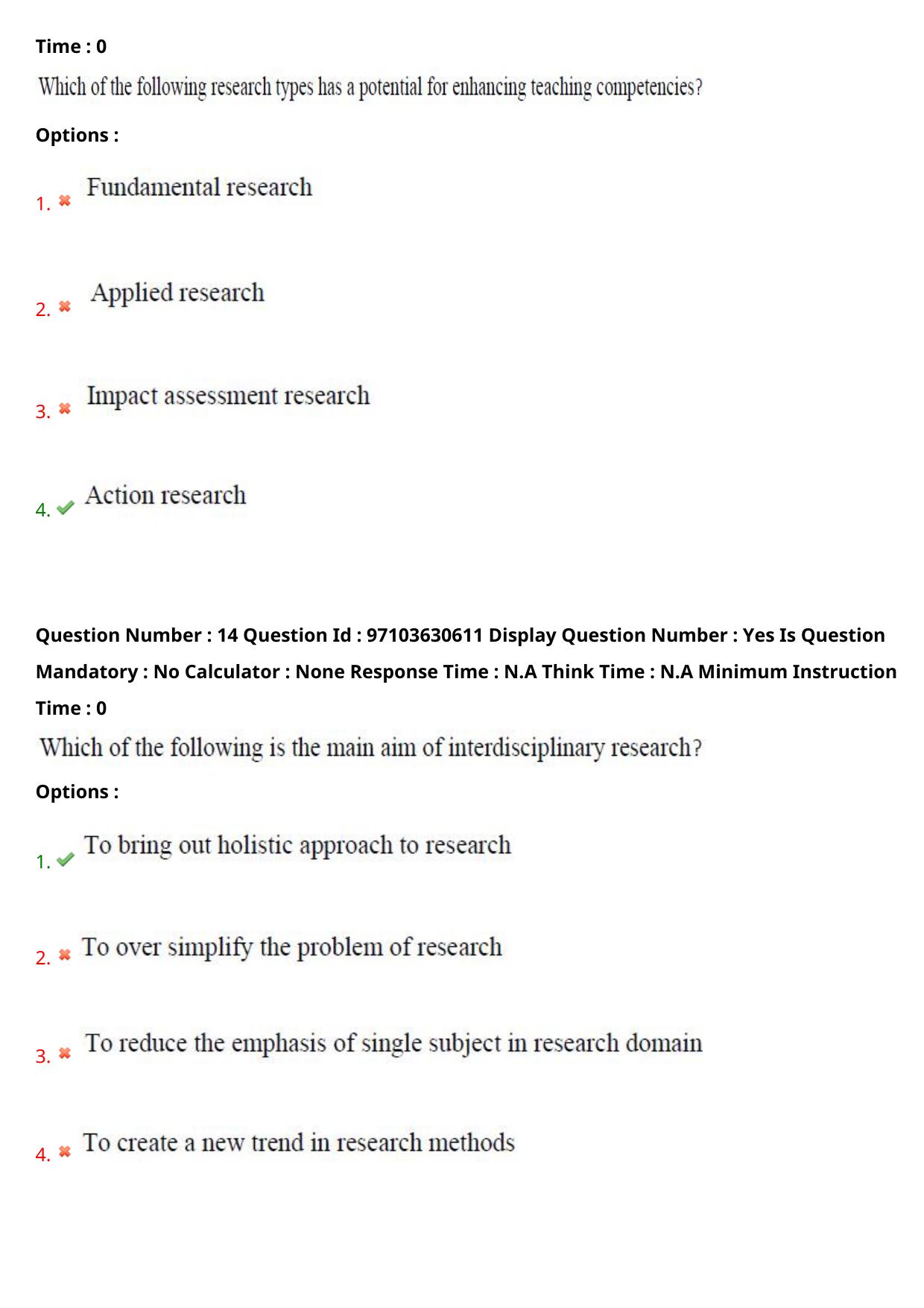 AP RCET 2024 Food Technology Question Paper - Page 9