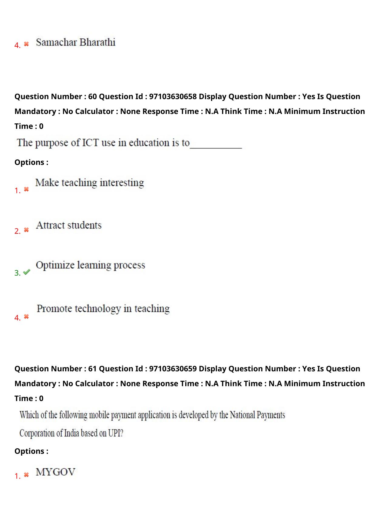 AP RCET 2024 Food Technology Question Paper - Page 38