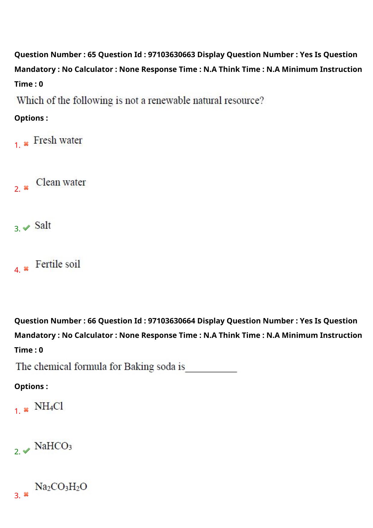 AP RCET 2024 Food Technology Question Paper - Page 41
