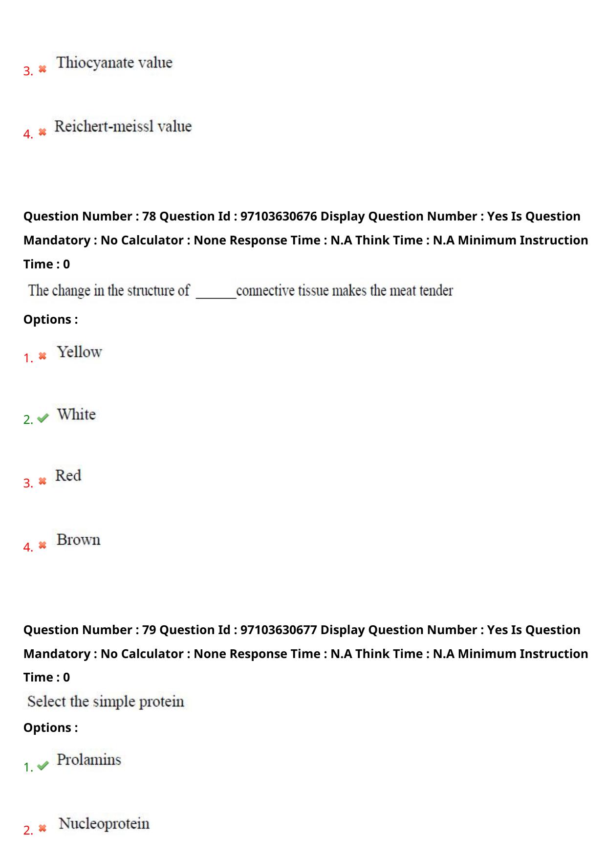 AP RCET 2024 Food Technology Question Paper - Page 48