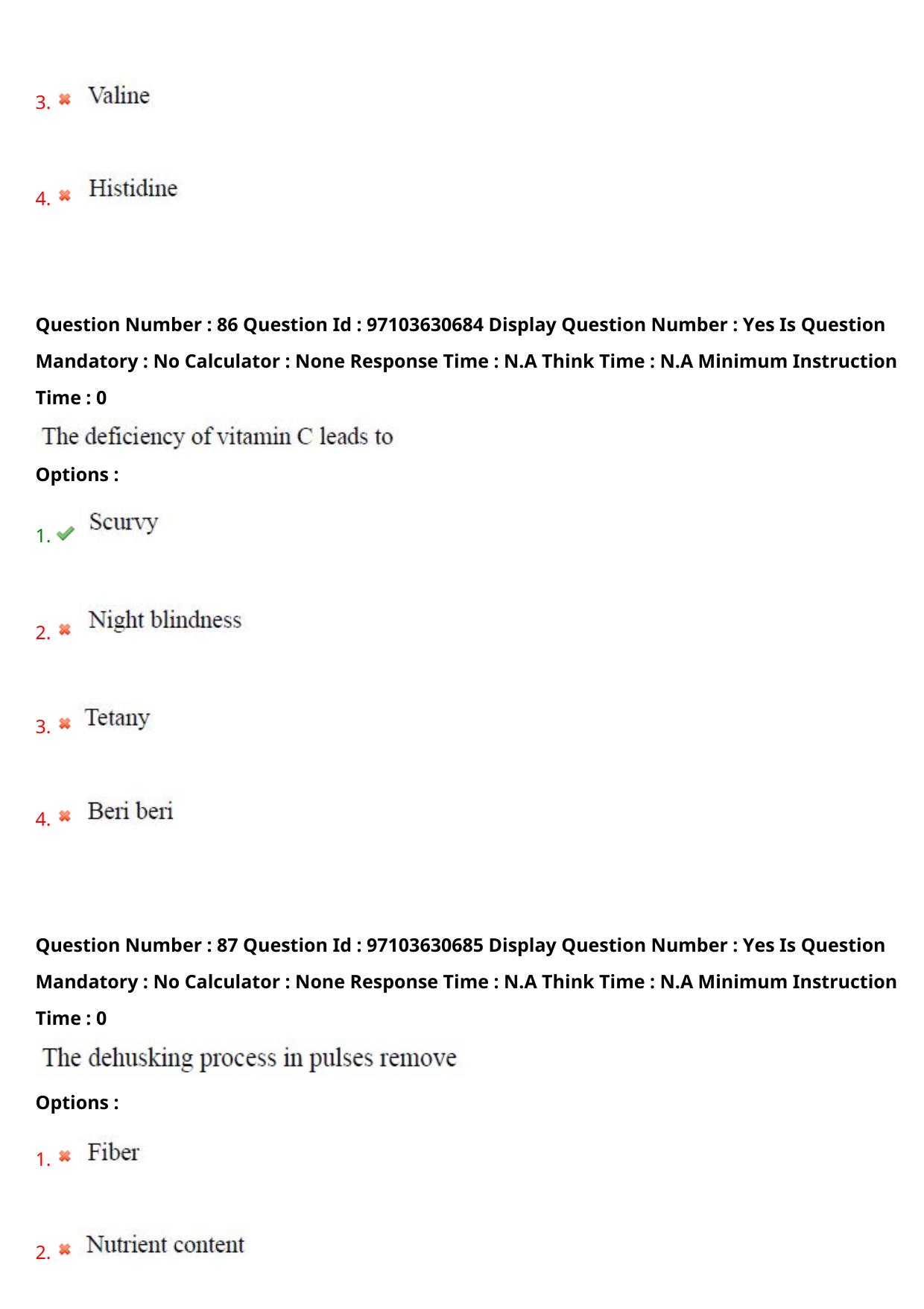 AP RCET 2024 Food Technology Question Paper - Page 52