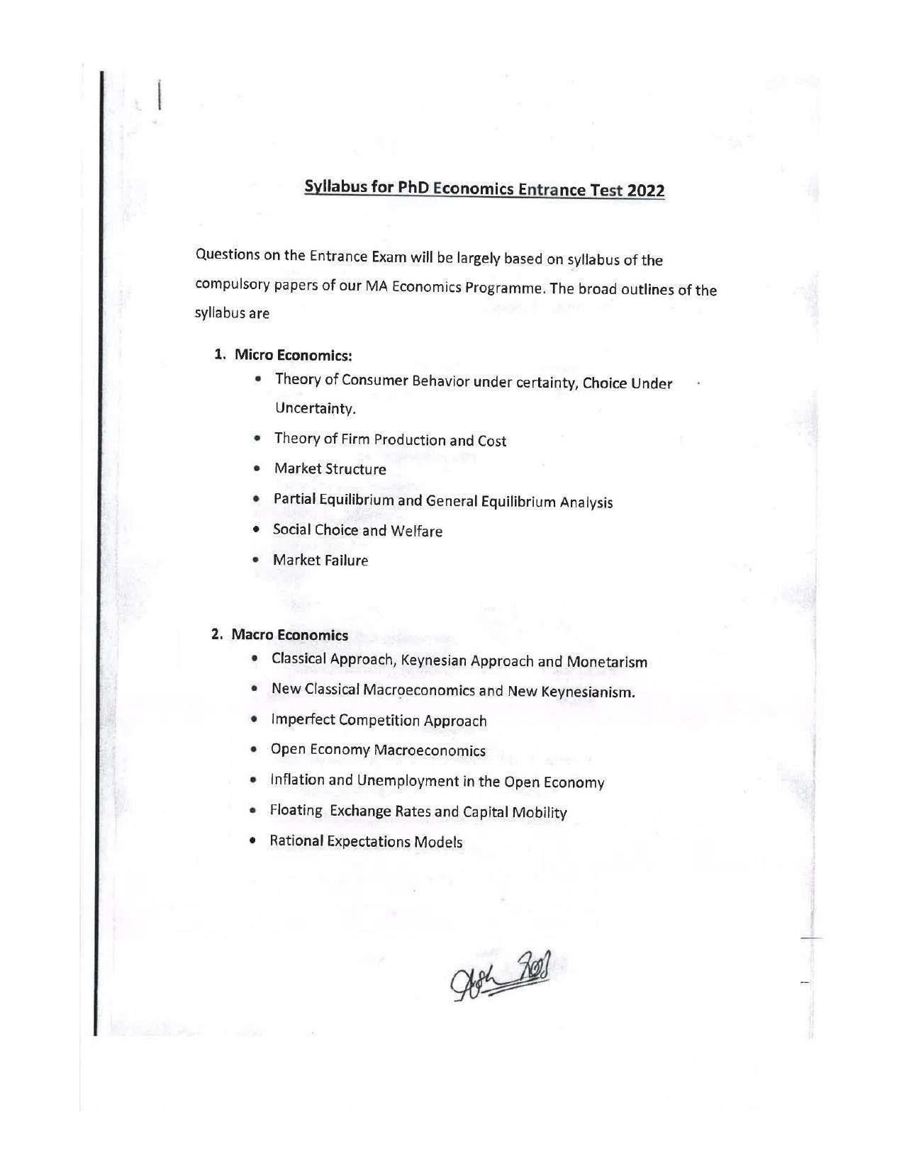 JMI Entrance Exam FACULTY OF SOCIAL SCIENCES Syllabus - Page 13
