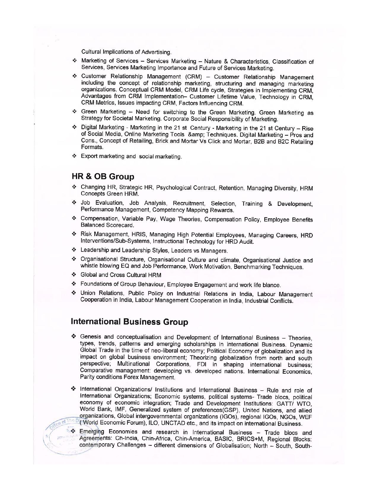 JMI Entrance Exam FACULTY OF SOCIAL SCIENCES Syllabus - Page 29